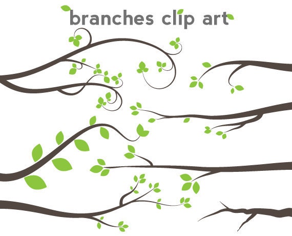 clipart tree branch borders - photo #9