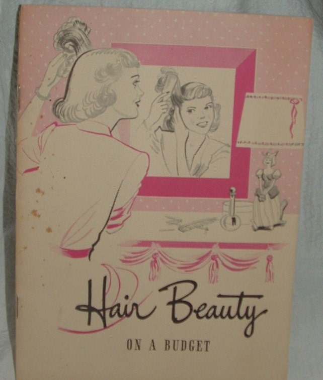 Vintage Hair Beauty on a Budget Booklet Toni Brand