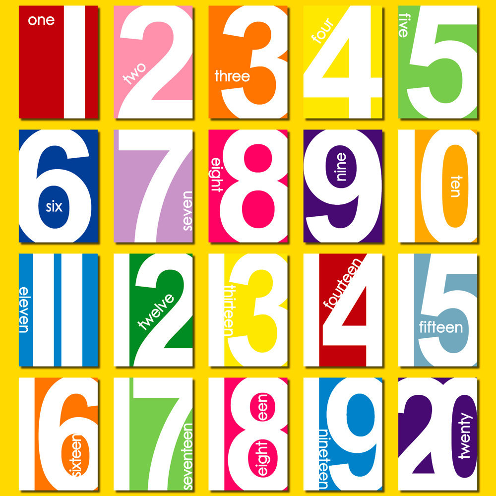 free clip art numbers 1 to 20 - photo #19