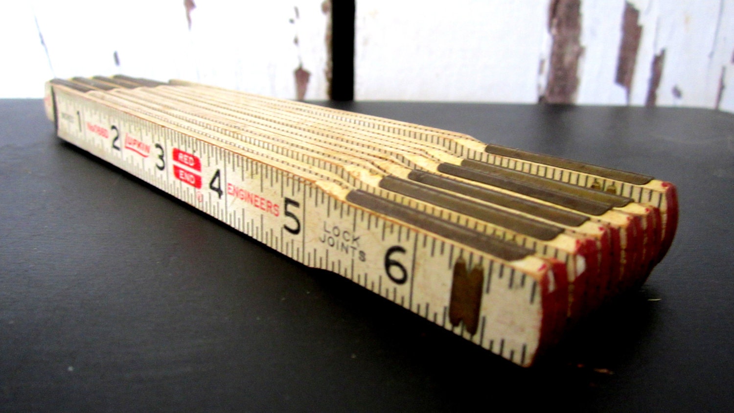 Lufkin Engineers Wooden Folding Ruler - cozycottagechic