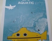 The Life Aquatic movie poster print