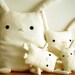 Flat Bonnie Bunny Plush / Giant - 36" tall White