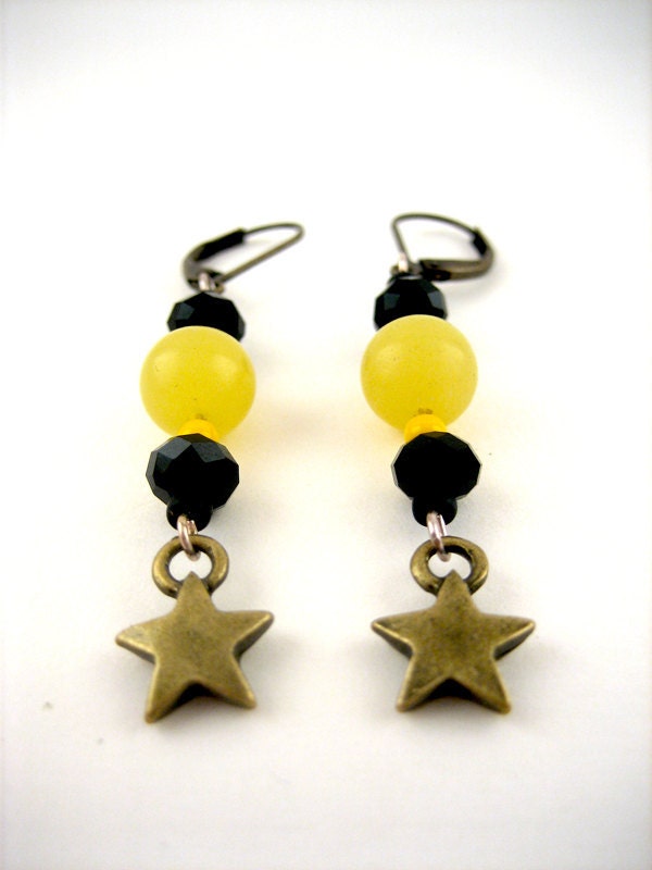 Hufflepuff House Magic Earrings