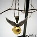Golden Snitch Locket - I Open at the Close