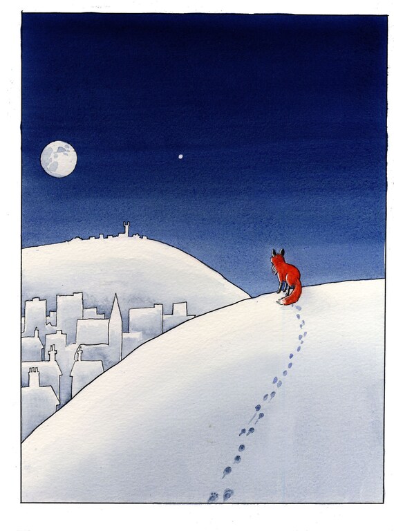 Fox in the Snow - Dru Marland