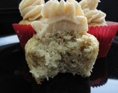 Sweet Ape - Banana Cupcakes with Honey Cinnamon Frosting