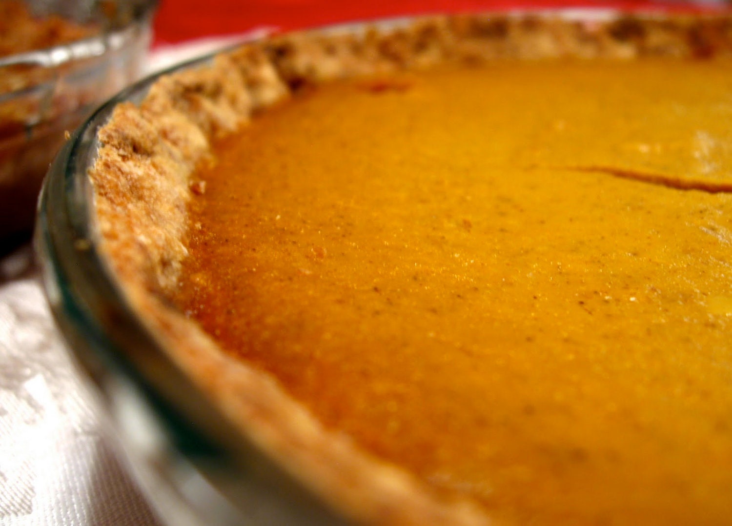 Pumpkin Pie with Shortbread Crust