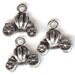 TWO Silver Plated Charms. Small CINDERELLA CARRIAGES. Pumpkin. Free Gift with Order.