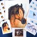 Blank Note Cards Dogs Cats Horses Customizedusing YOUR images Pets Wedding Baby Recipes