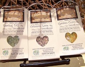 Trio of Eco Artisan Gourmet Spice Blends - Gift under 25 - Dairy-Free Gluten-Free Vegan - Food Market - Herbs & Spices - Valentine Heart