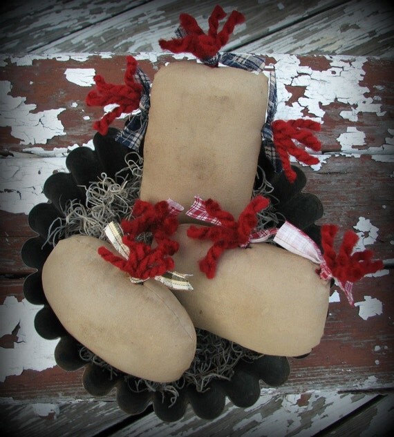 Raggedy Annnie Ornies Primitive Bowl Fillers