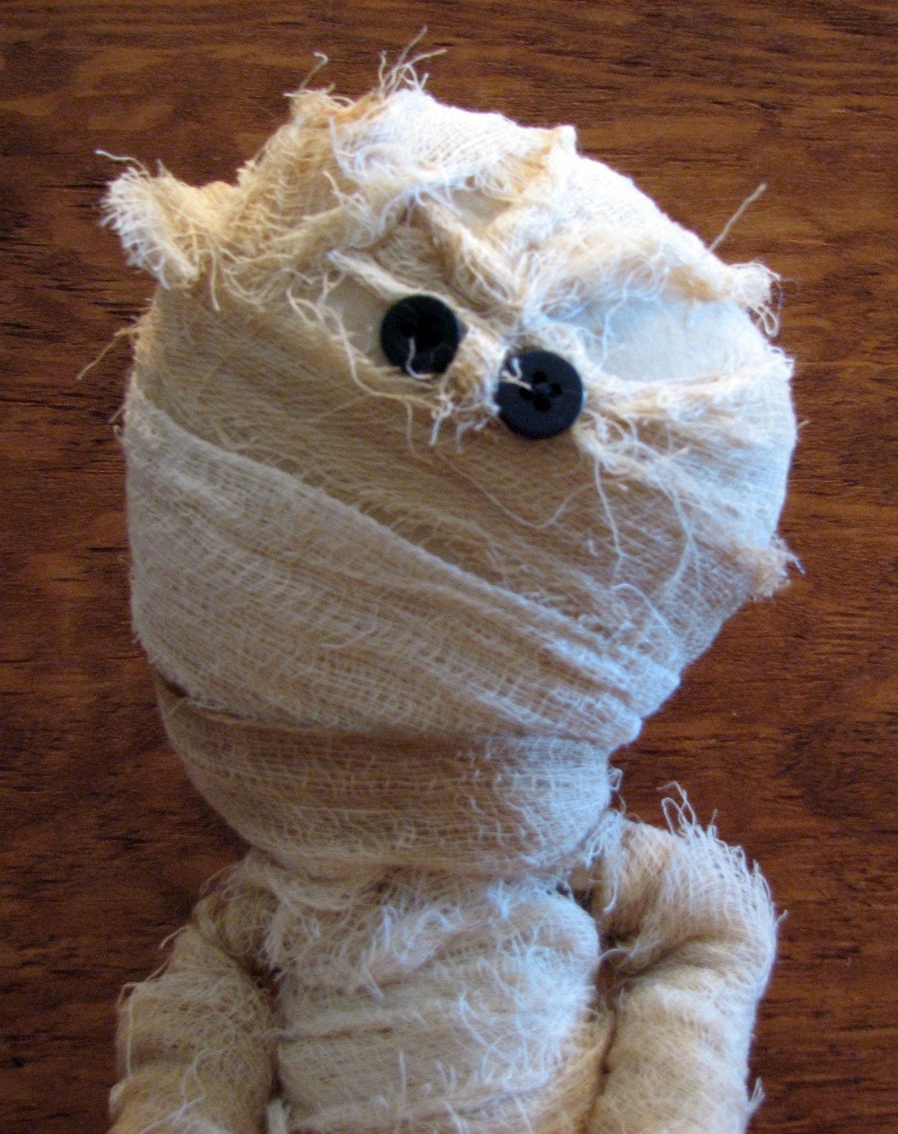 Mummy Doll Primitive Country Halloween Decoration