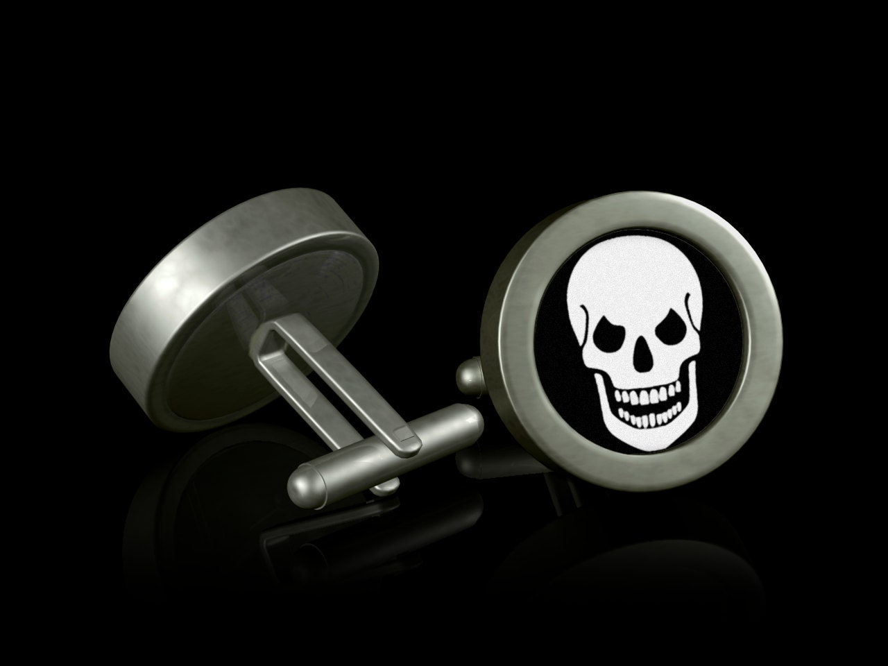 Skull Design Cufflinks