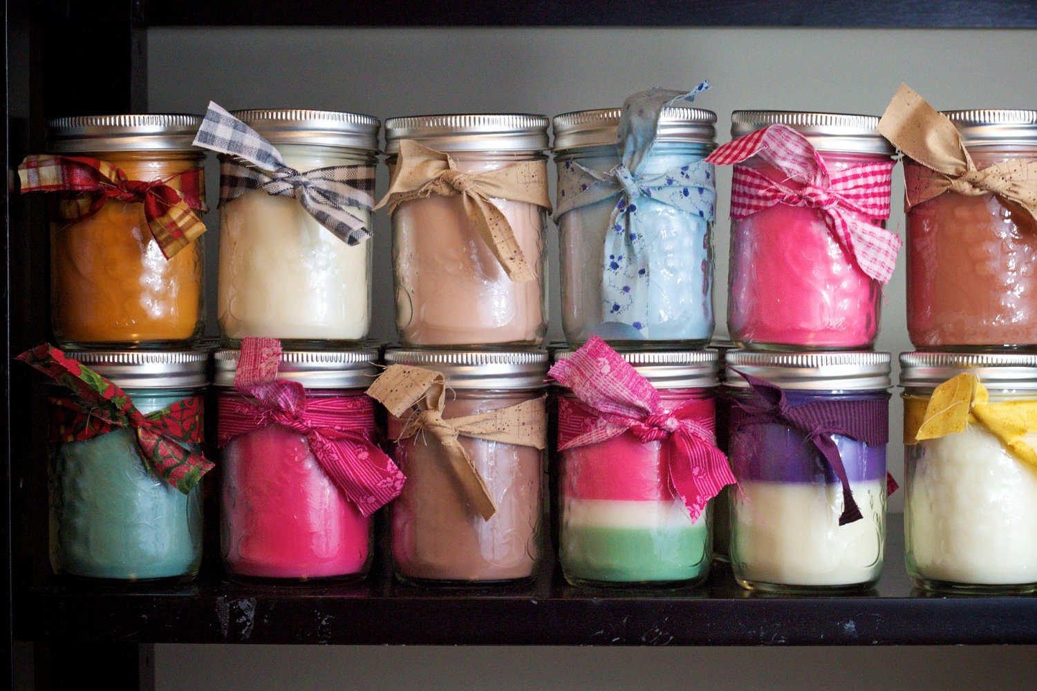8 oz Mason Jar Soy Candle-Brownie Fudge