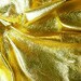 Softest Italian Lambskin Lamb Leather Metallic Gold  6-7 sq. ft. -  All colors and all quantities available