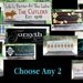 Choose (2) 7.5"x19" signs from the Wise Owl Workshop collection, for a savings of 6.00 off the regular price