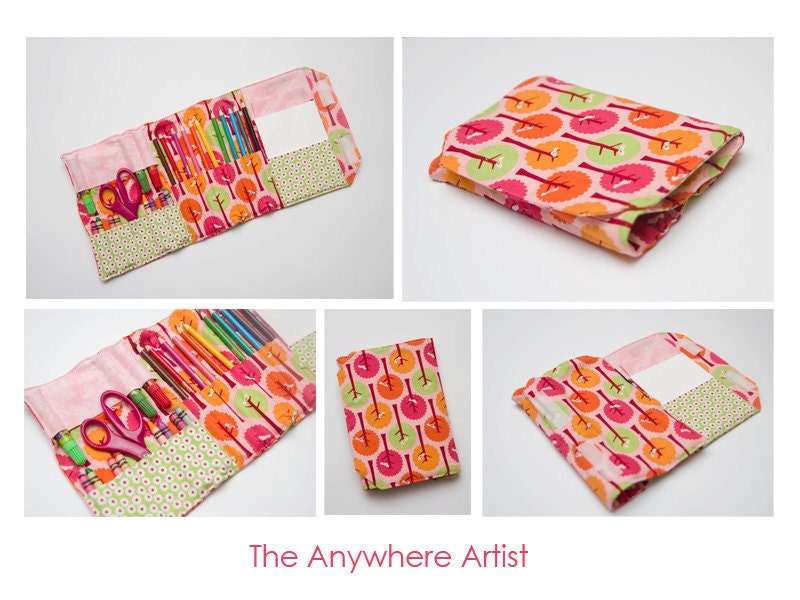 The Anywhere Artist Art Tote Caddy PDF PATTERN
