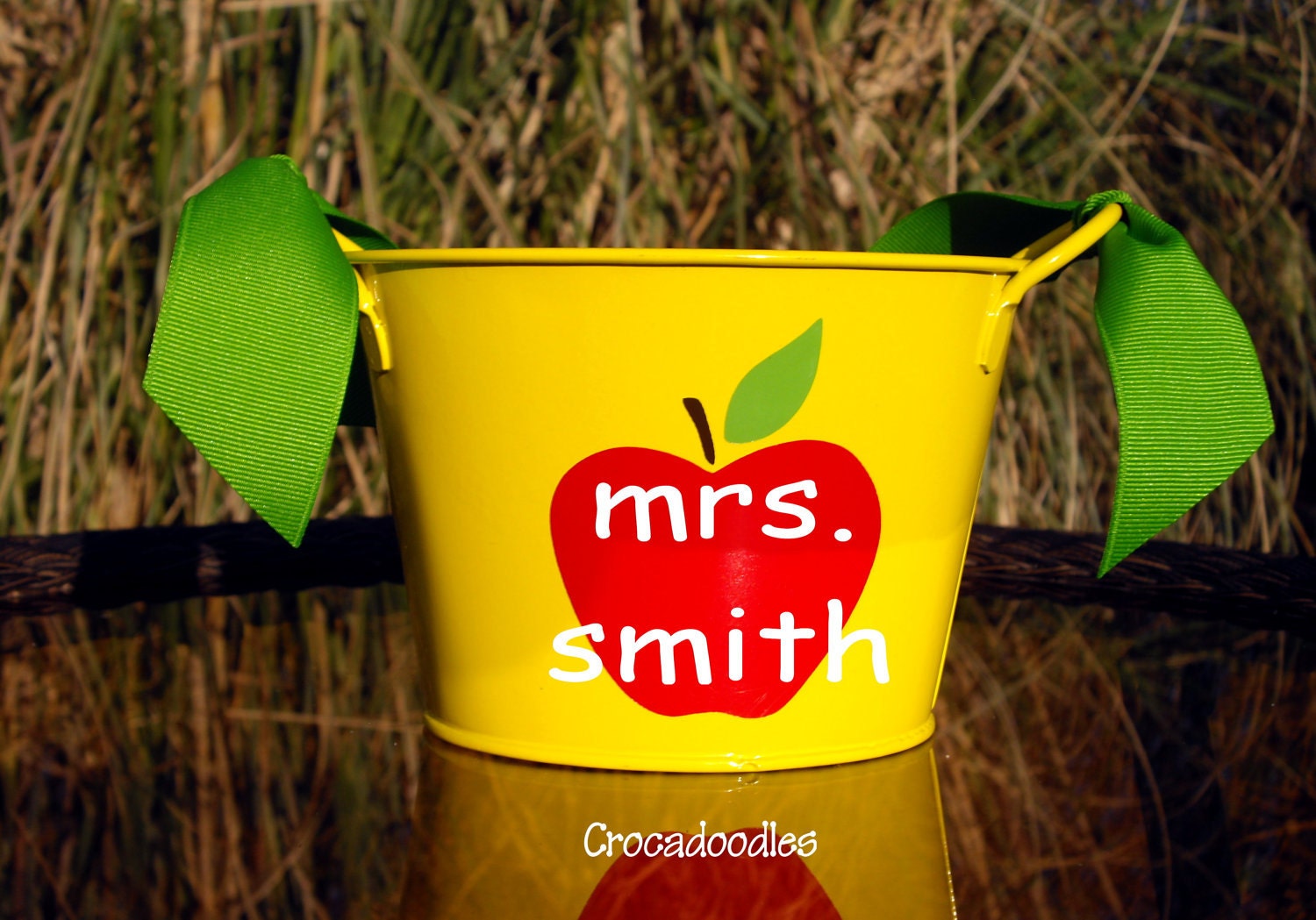 Personalized Teacher Mini Bucket