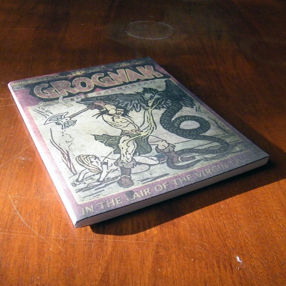 Grognak The Barbarian A5 Notebook