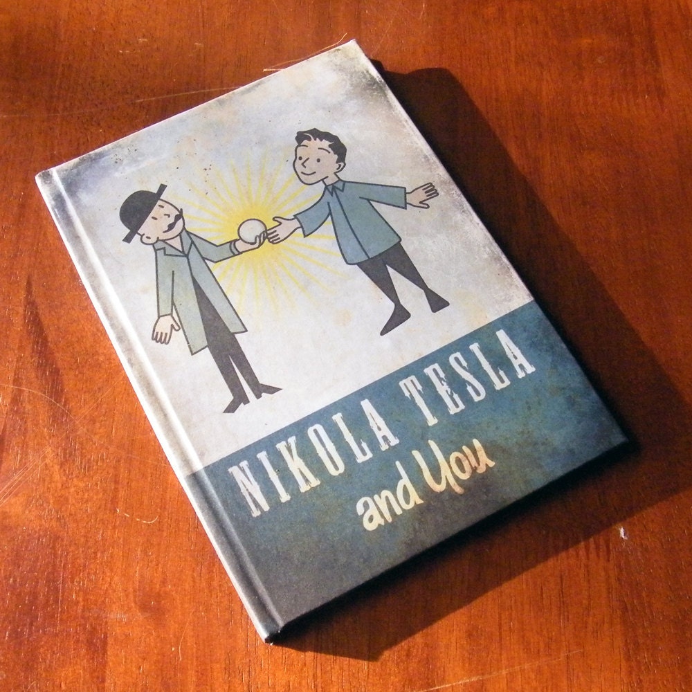 Nikola Tesla and You A5 Notebook