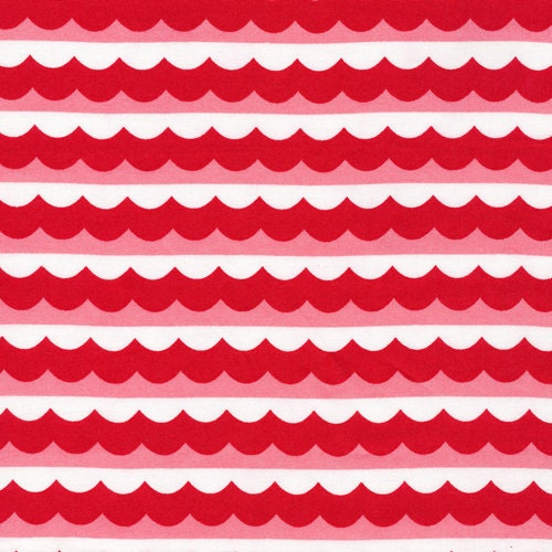 High Seas in Red (SEVEN SEAS) by Michéle Brummer Everett for Cloud 9 Fabrics