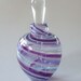 Mini Perfume Bottle - Blue White Perple stripe : DISASTER RELIEF