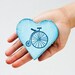 Love Box . Dimensions : 3,5" /3,5 / 1,5"