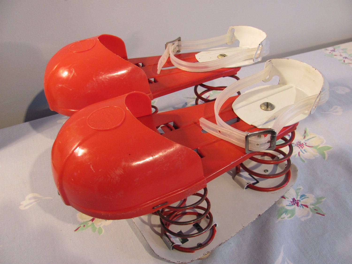 Rocket Shoes by Moon Mfg Mid Century Space Age Toy