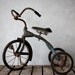 RESERVED for Shannon - Vintage Blue Children's Tricycle