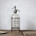 Vintage Seltzer Bottle : Property Of Union Seltzer Water Bottle Co.