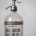Vintage Seltzer Bottle : Property Of Union Seltzer Water Bottle Co.