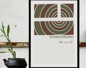 Star Wars Art Retro Abstract Yoda Color Way Size B