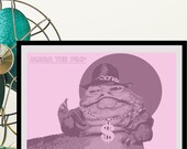 Star Wars movie poster movie art film print star wars poster print 5x7 JABBA THE PIMP