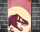 Movie poster vintage poster retro print film poster Jurassic Park 11x17 print