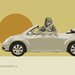 Star Wars Art Print of Chewbeetle