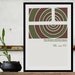 Star Wars Art Retro Abstract Yoda Color Way Size B