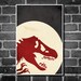Movie poster vintage poster retro print film poster Jurassic Park 11x17 print
