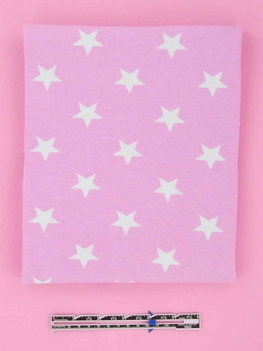 TWINKLE TWINKLE Little Star jersey in PINK, 1 m