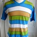 Vintage 70s Mens Bermuda Shirt - L/XL