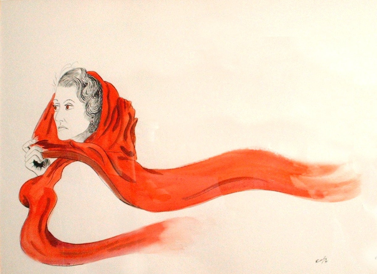 ACEO - the scarf