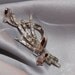 Vintage Bridal Crystal Rhinestone Brooch/Haircomb 1940's, signed Trifari