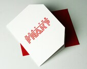 What the Frak Letterpress Card - Battlestar Galactica (BSG)