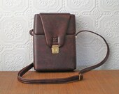 Kodak Purse, Bag Cross Body Camera Carrier, Hinged Top, Vintage 1970's