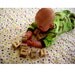 Genius Baby Blocks - Wooden Foreign Language Numbers - Pyrography