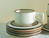 Fabrik of Seattle cup and saucer x 5