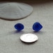 Cobalt Blue Sea Glass Posts