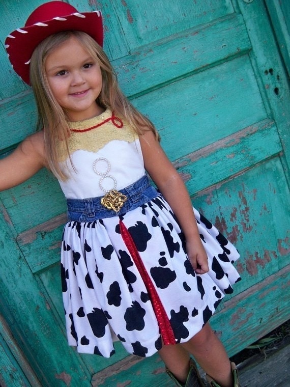 Jesse Inspired Dress, Toy Story Costume, Jesse Costume, Cowgirl Dress