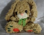 Brown Bunny. Sweet Pea and Jasmine Scented Wax Dipped