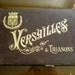 Versailles, antique picture book, leather bound.