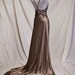 SERIOUS SAMPLE SALE Vintage Style Wedding Gown Low Back Gold 1930's Cocktail Dress Gatsby Dress Eco Friendly was 1700 now 350
